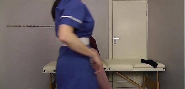  Doctor Visit - Painful Kicks by Merciless Nurse Jessica Wood